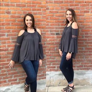 Off the shoulder women’s top